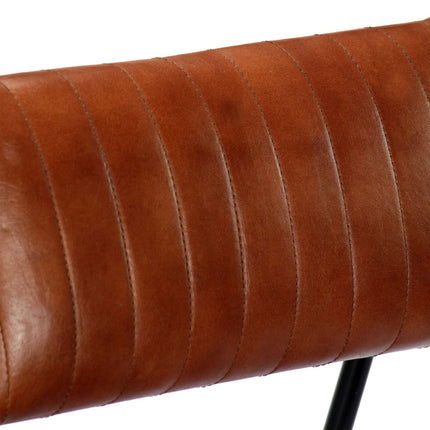 Chaise À Bascule Cuir Véritable
