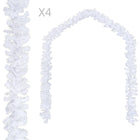 Guirlandes De Noël 4 Pcs 270 Cm Pvc