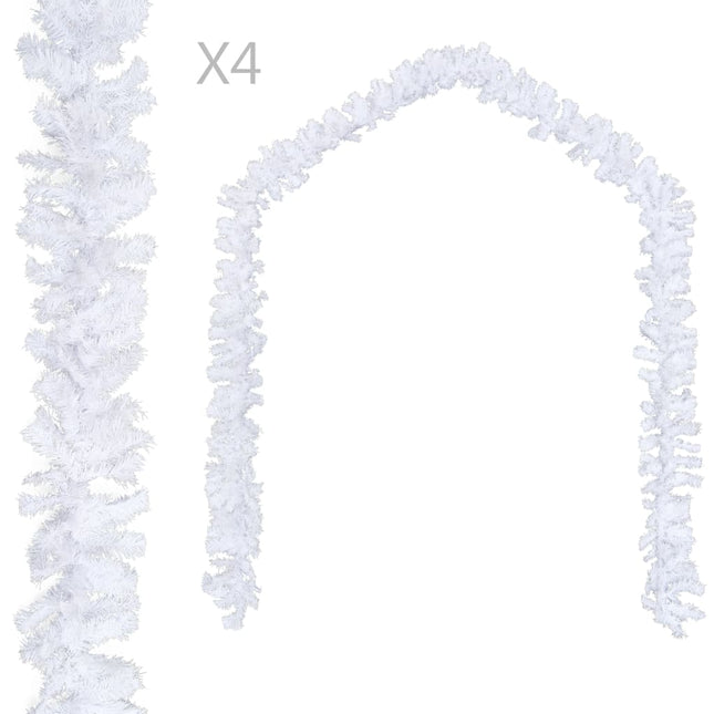 Guirlandes De Noël 4 Pcs 270 Cm Pvc