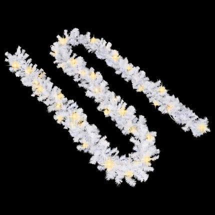 Guirlande De Noël Avec Lumières Led Blanc
