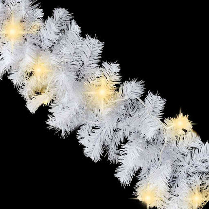 Guirlande De Noël Avec Lumières Led Blanc