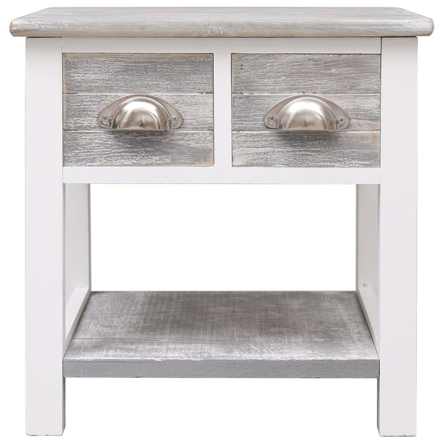Table D'appoint 40X40X40 Cm Bois De Paulownia