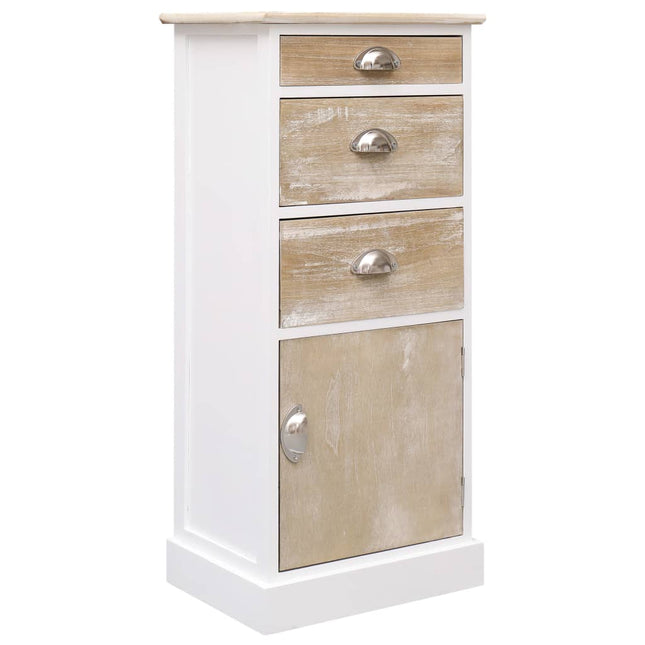 Armoire Latérale Bois De Paulownia