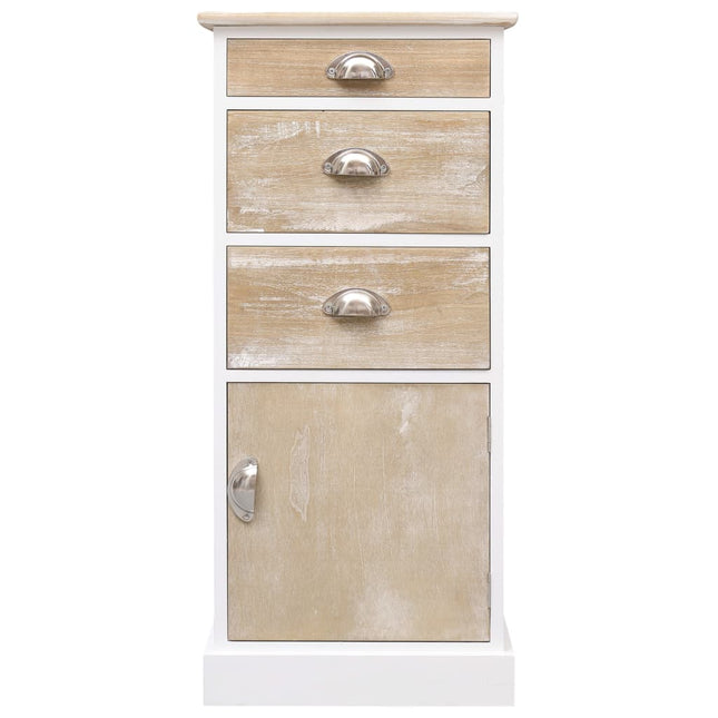 Armoire Latérale Bois De Paulownia