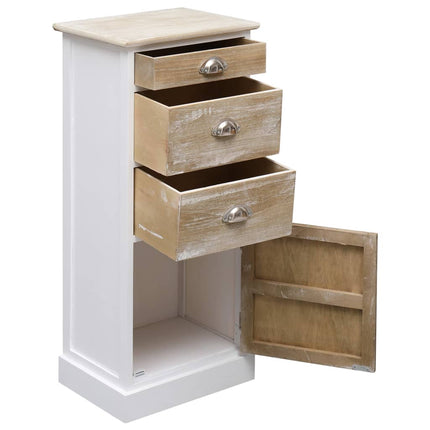 Armoire Latérale Bois De Paulownia