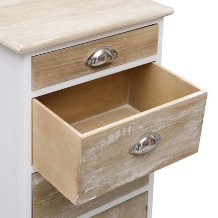 Armoire Latérale Bois De Paulownia