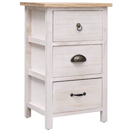 Armoire Latérale Bois De Paulownia