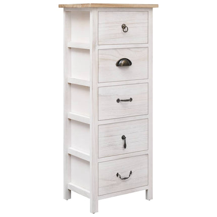 Armoire Latérale Bois De Paulownia