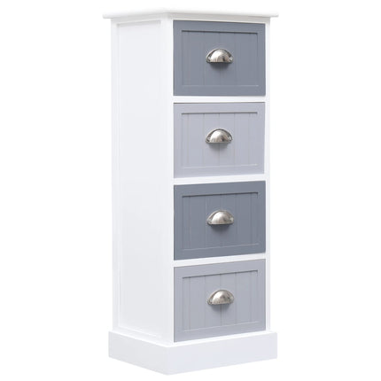Armoire Latérale Bois De Paulownia