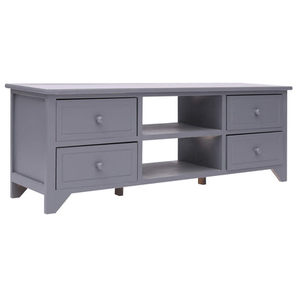 Meuble Tv 115X30X40 Cm Bois De Paulownia