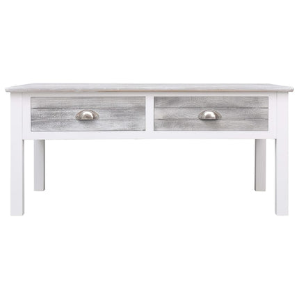 Table Basse Gris 100 X 50 X 45 Cm Bois