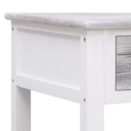 Table Basse Gris 100 X 50 X 45 Cm Bois