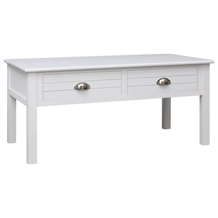Table Basse Gris 100 X 50 X 45 Cm Bois