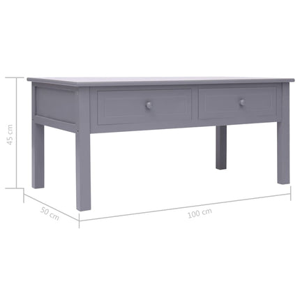 Table Basse 100X50X45 Cm Bois