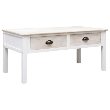 Table Basse Gris 100 X 50 X 45 Cm Bois
