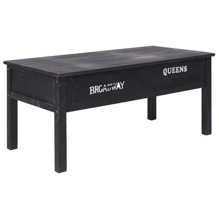 Table Basse 100X50X45 Cm Bois