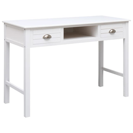 Bureau Gris 110X45X76 Cm Bois