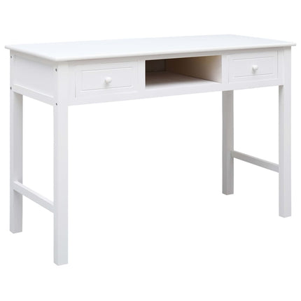 Bureau Gris 110X45X76 Cm Bois