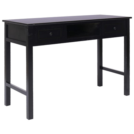 Bureau Gris 110X45X76 Cm Bois