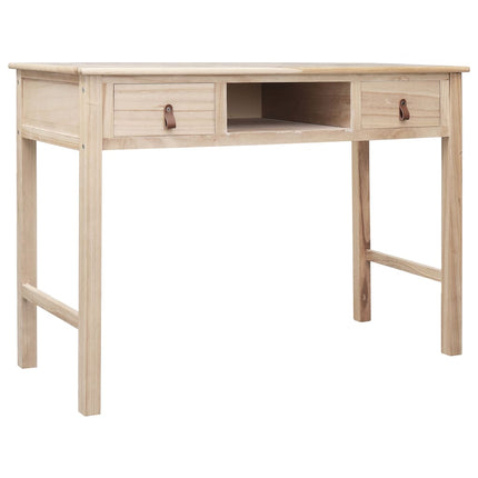 Bureau Gris 110X45X76 Cm Bois