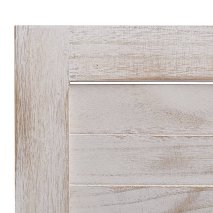 Cloison De Séparation 3 Panneaux Blanc 105X165 Cm Bois