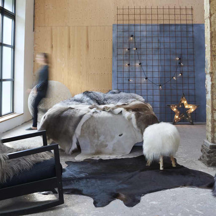 Tapis En Peau De Vache Véritable