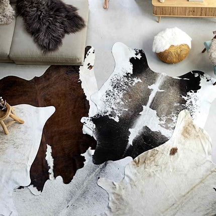 Tapis En Peau De Vache Véritable