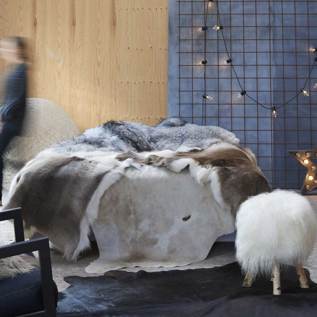 Tapis En Peau De Vache Véritable