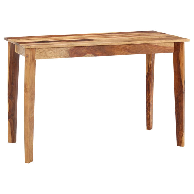 Table De Salle À Manger 118X60X76 Cm Bois De Sesham Solide