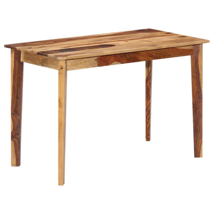 Table De Salle À Manger 118X60X76 Cm Bois De Sesham Solide