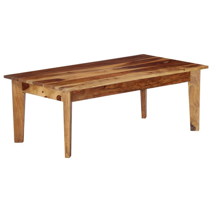 Table Basse 110X60X40 Cm Bois Massif