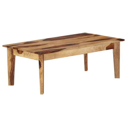 Table Basse 110X60X40 Cm Bois Massif