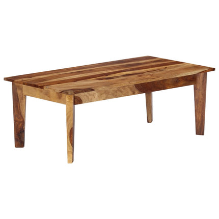 Table Basse 110X60X40 Cm Bois Massif