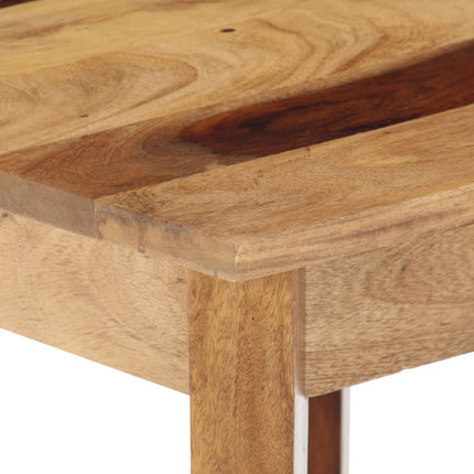 Table D'appoint 43X43X40 Cm Bois De Sesham Solide