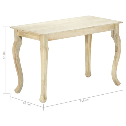 Table De Salle À Manger Bois De Manguier Massif