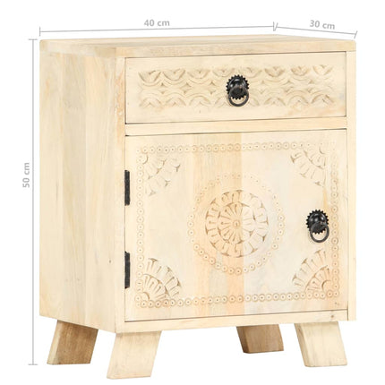 Table De Chevet Bois De Manguier Massif