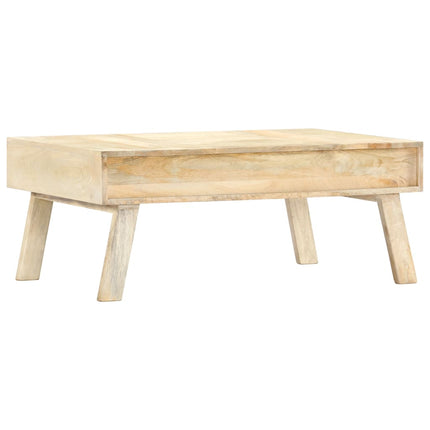 Table Basse 100X60X40 Cm Bois De Manguier Massif