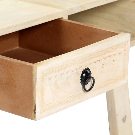 Table Basse 100X60X40 Cm Bois De Manguier Massif