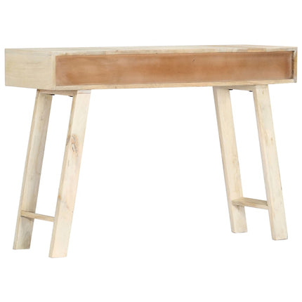Table Console 110 X 35 X 76 Cm Bois De Manguier Massif