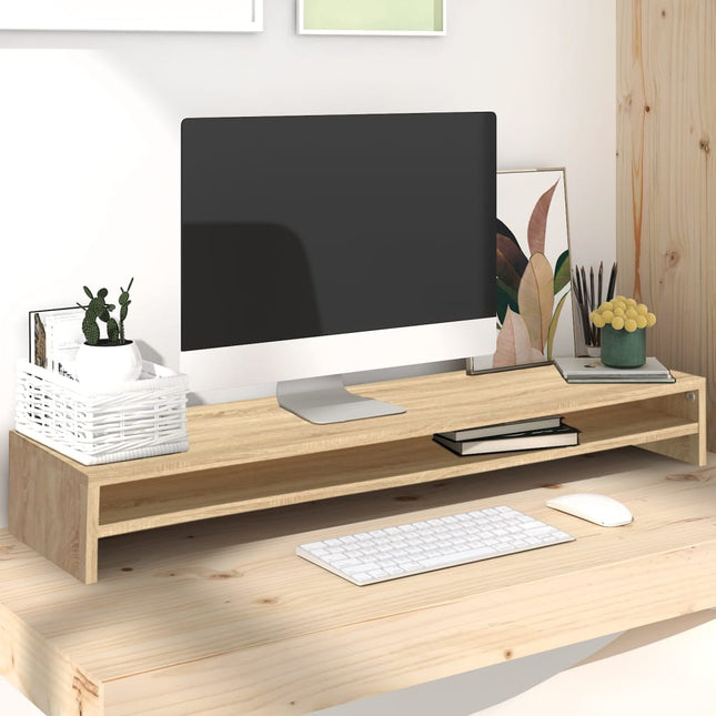 Support De Moniteur 100 X 24 X 13 Cm Aggloméré