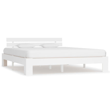 Cadre De Lit Sans Matelas Bois De Pin Massif