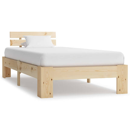 Cadre De Lit Sans Matelas Bois De Pin Massif