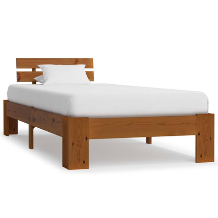 Cadre De Lit Sans Matelas Bois De Pin Massif