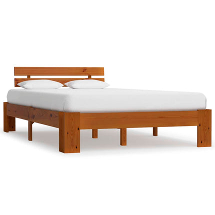 Cadre De Lit Sans Matelas Bois De Pin Massif