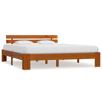 Cadre De Lit Sans Matelas Bois De Pin Massif