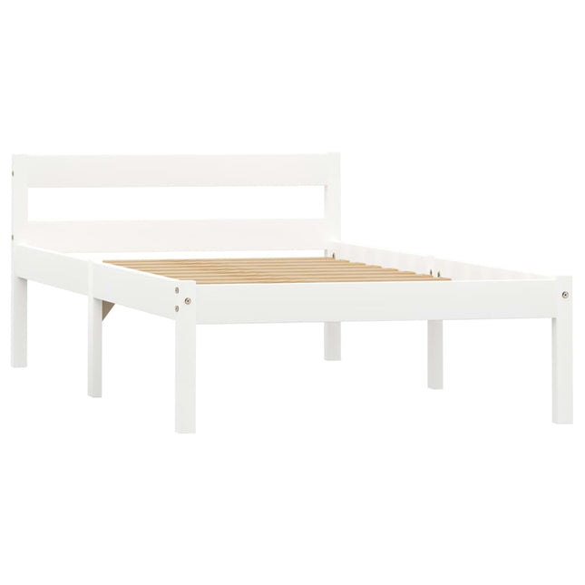Cadre De Lit Sans Matelas Bois De Pin Massif