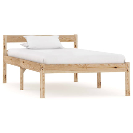 Cadre De Lit Sans Matelas Bois De Pin Massif