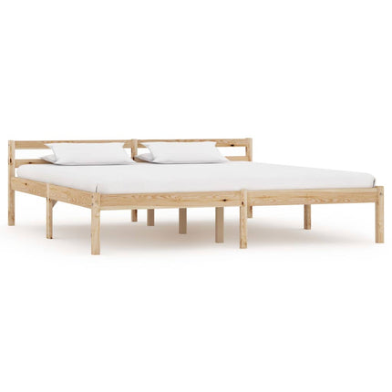 Cadre De Lit Sans Matelas Bois De Pin Massif