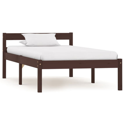 Cadre De Lit Sans Matelas Bois De Pin Massif