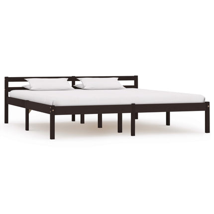 Cadre De Lit Sans Matelas Bois De Pin Massif